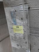 *Pallet Containing Twelve 1400x900x65mm White Shower Trays