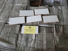 *Approximately 116 Boxes of 60 Blanco Liso Tiles 7