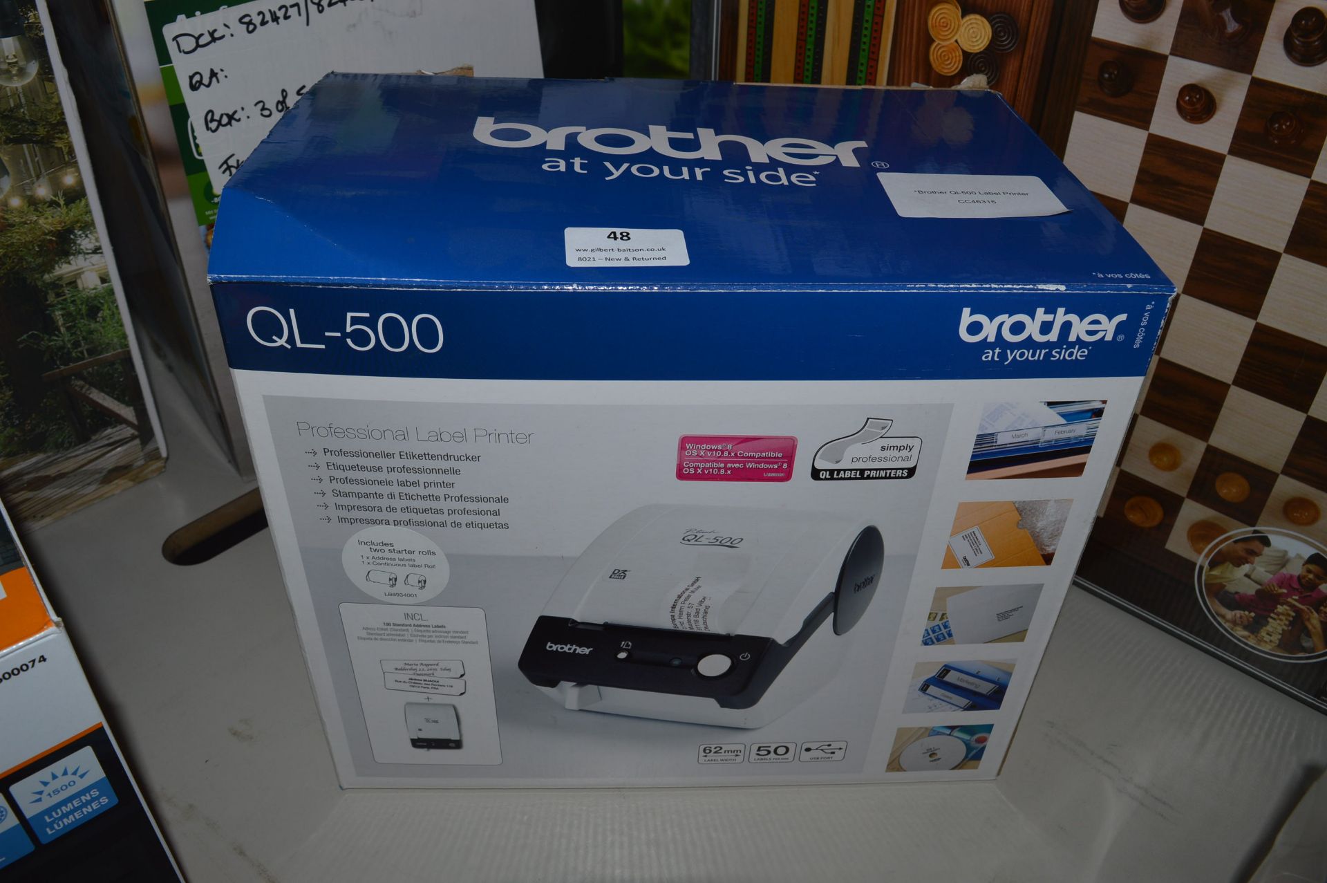 *Brother Ql-500 Label Printer - Image 2 of 2