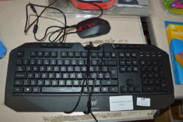 *Predator Gaming Keyboard & Mouse