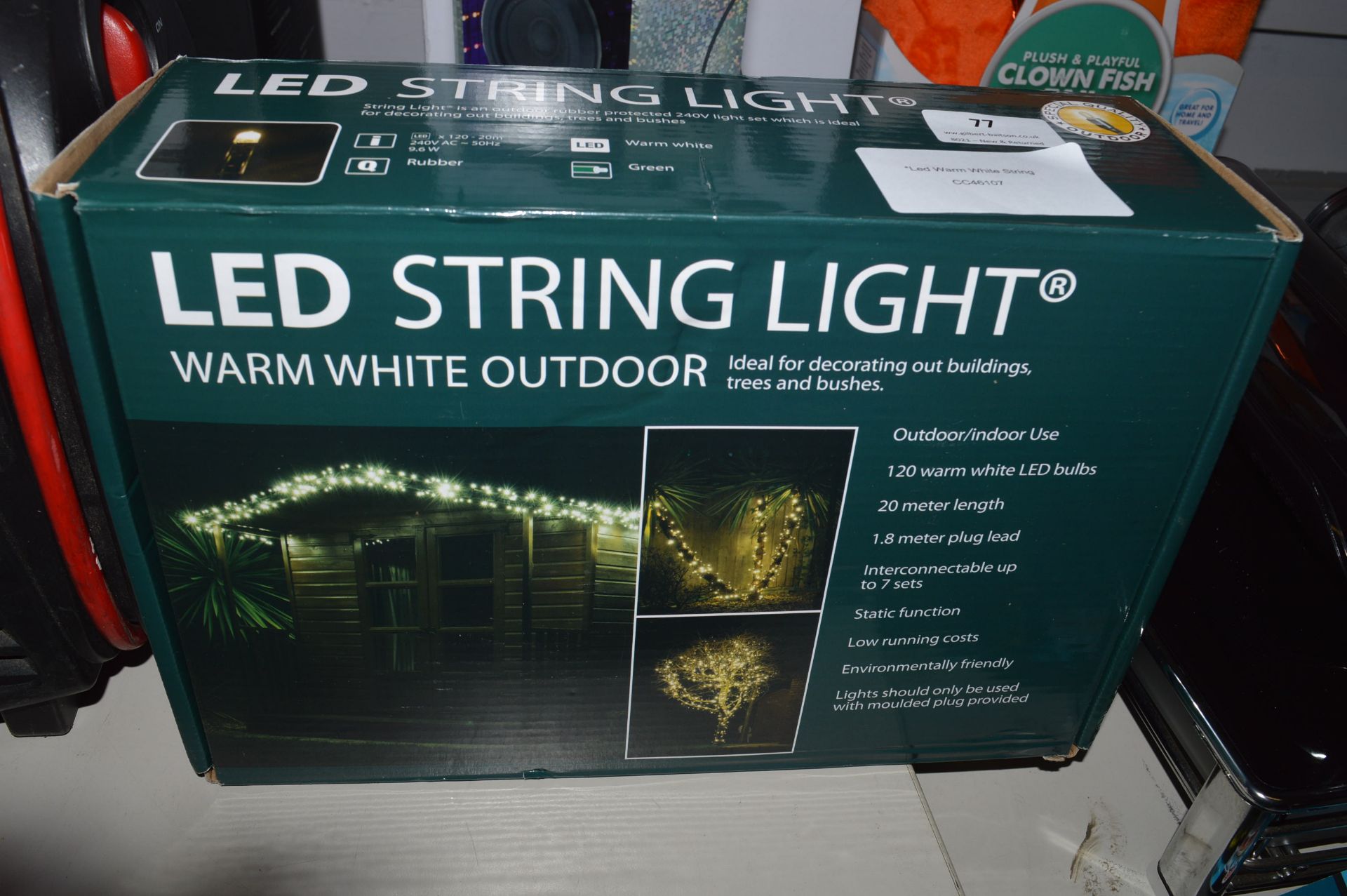 *LED Warm White String Lights