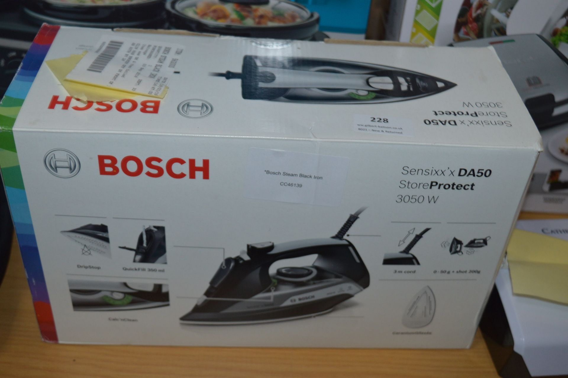 *Bosch Steam Black Iron