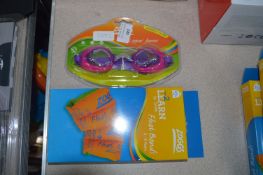 *Zoggs Swimming Goggles and Armband set