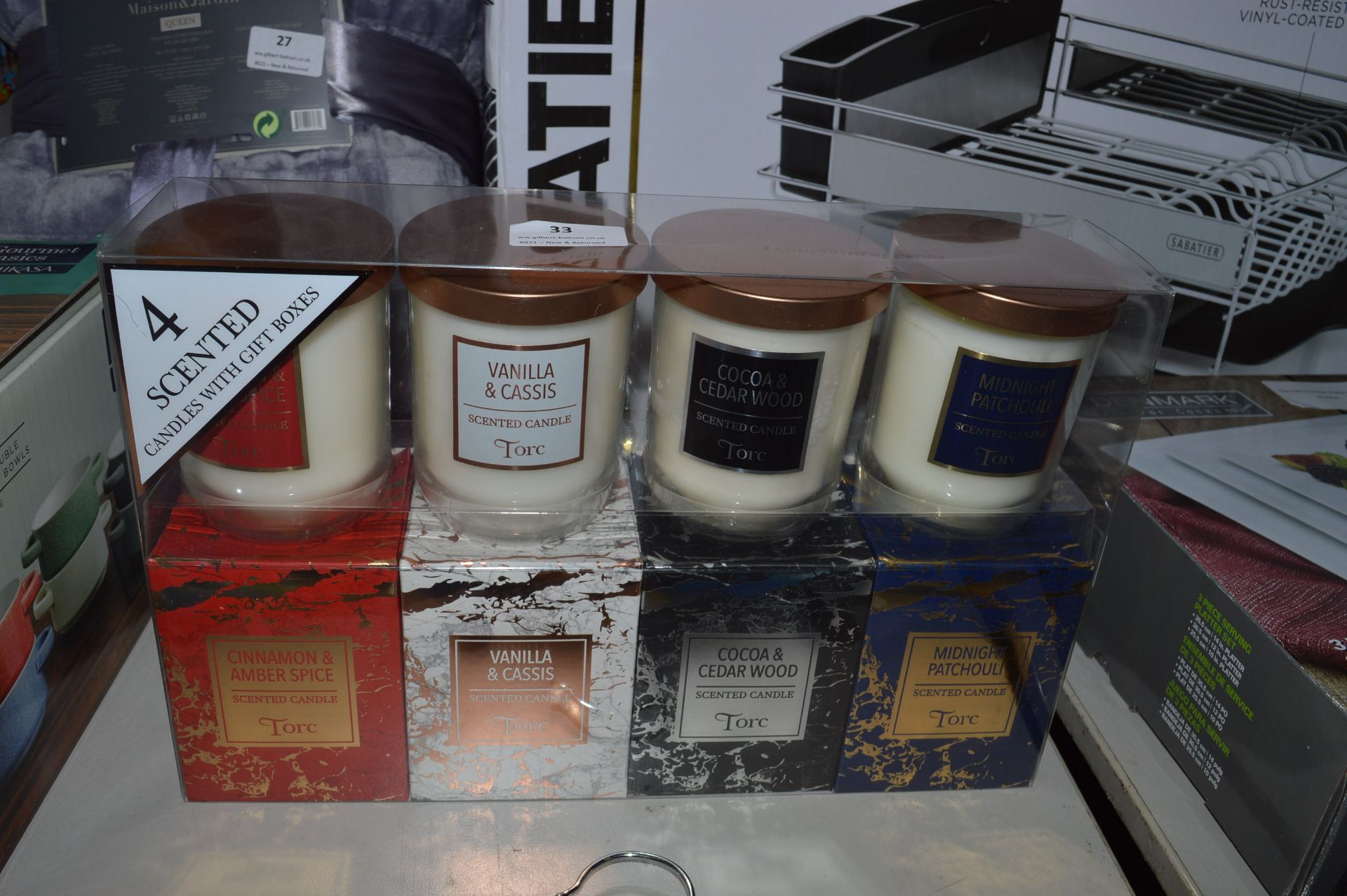 *Fragrance Candle 4pk