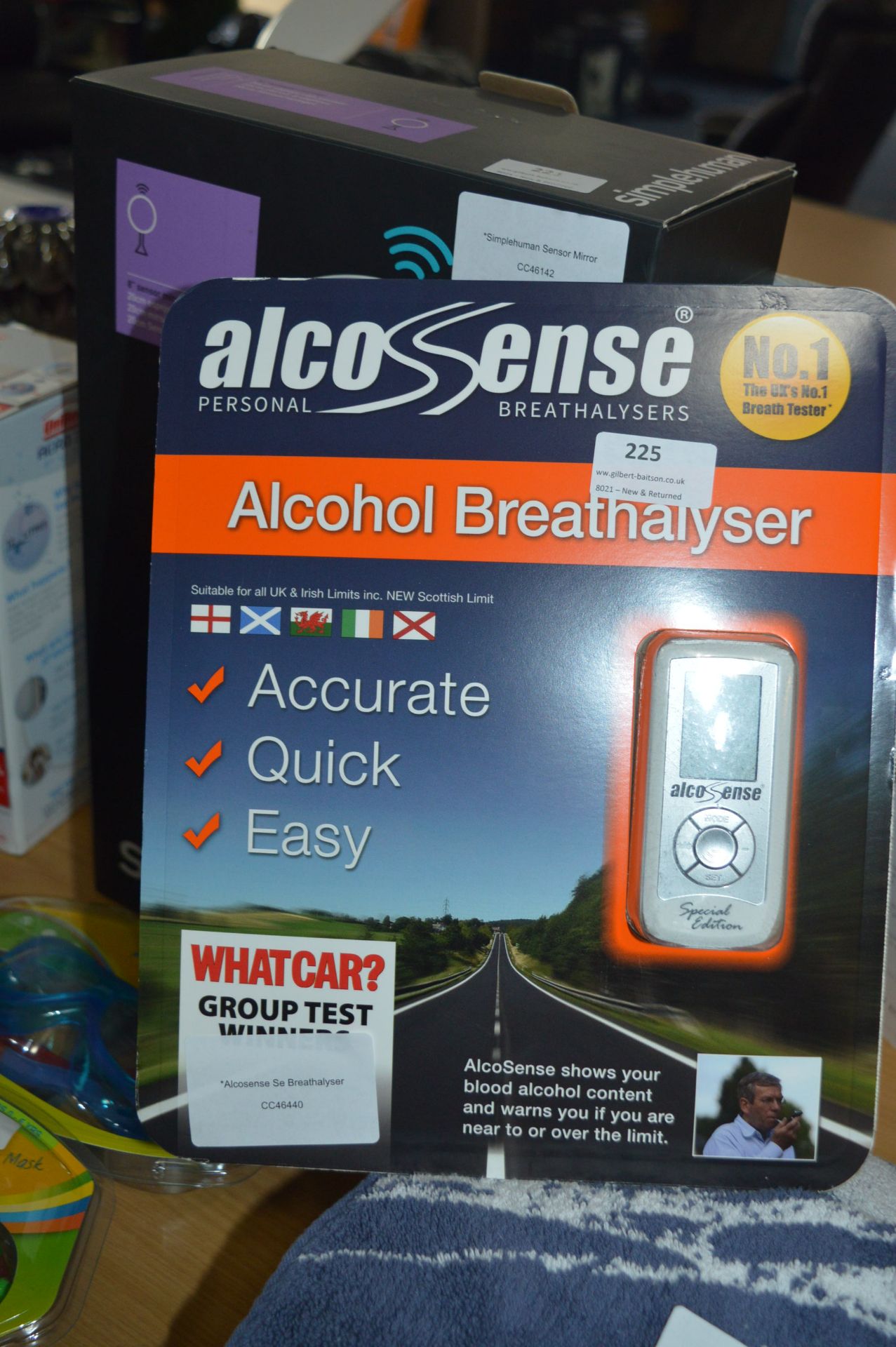 *Alcosense SE Breathalyser