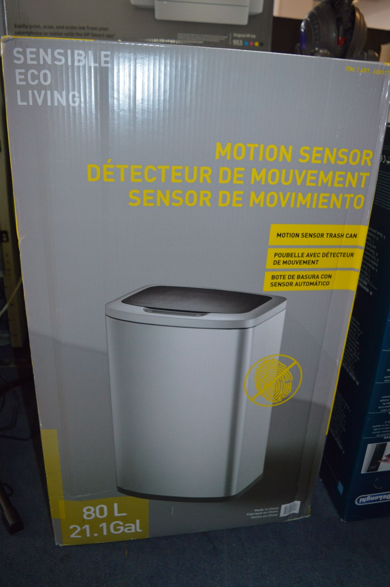 *80l Eko Trash Can Bin