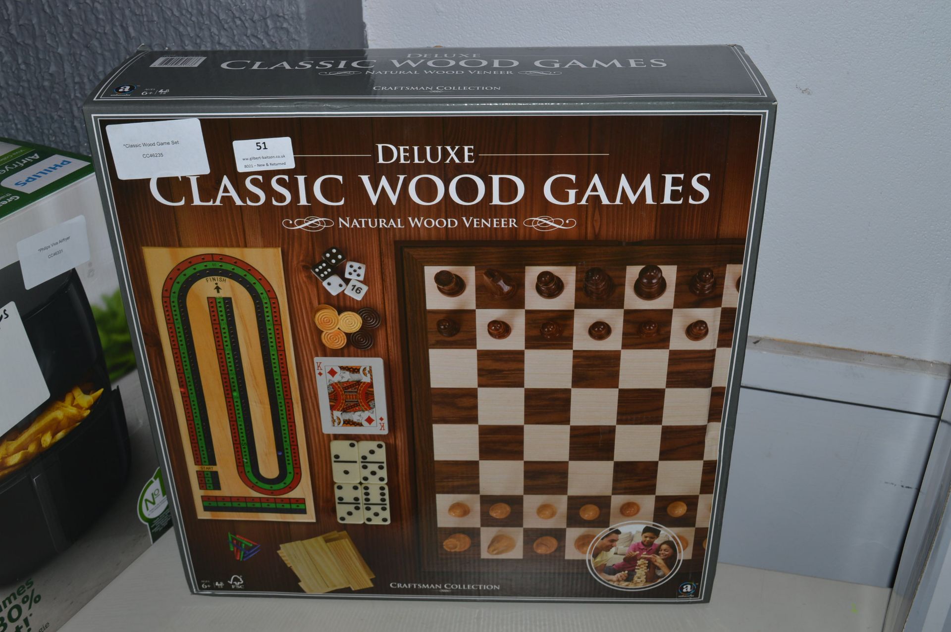 *Classic Wood Game Set