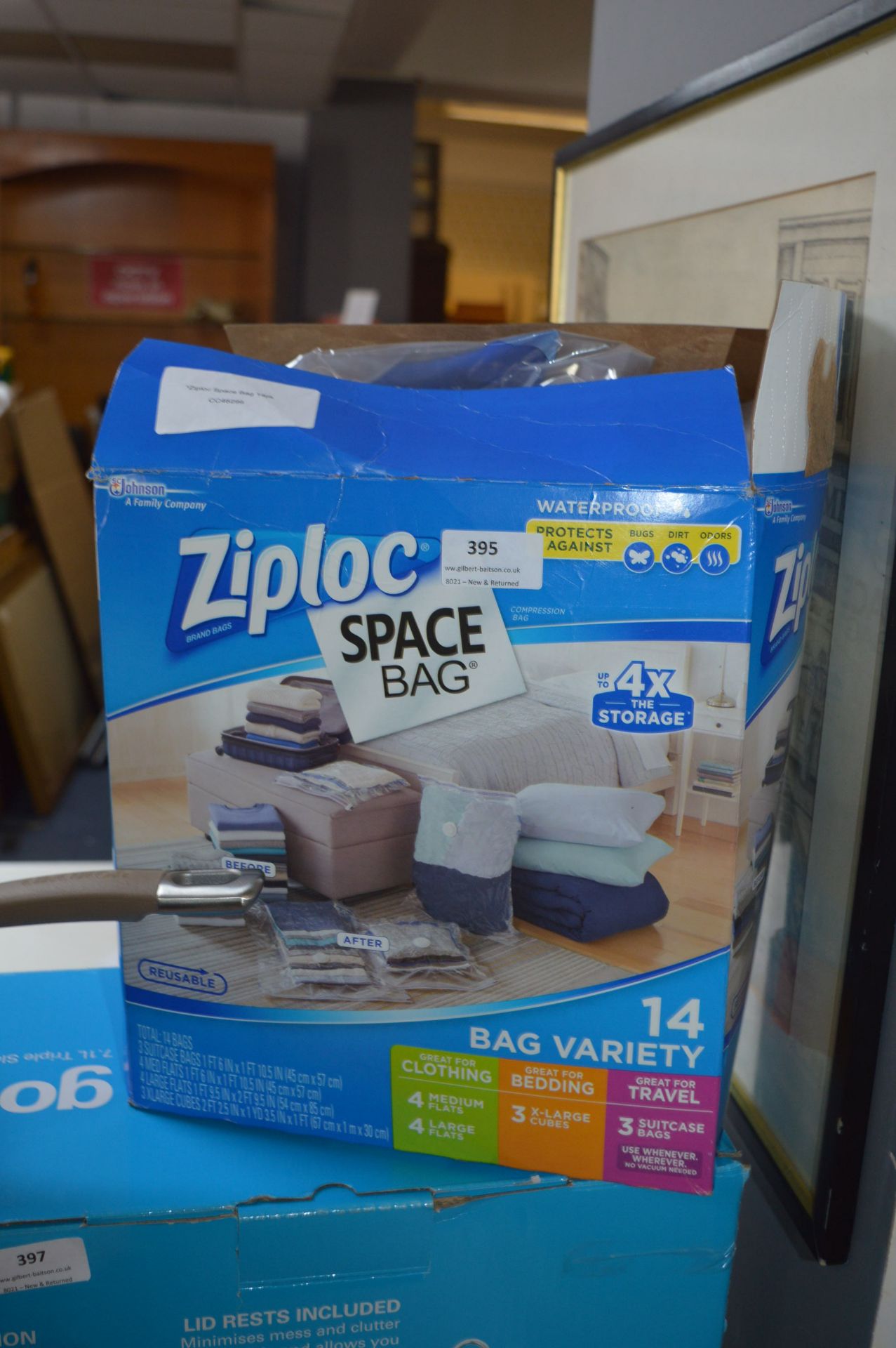 *Ziploc Space Bag 14pk