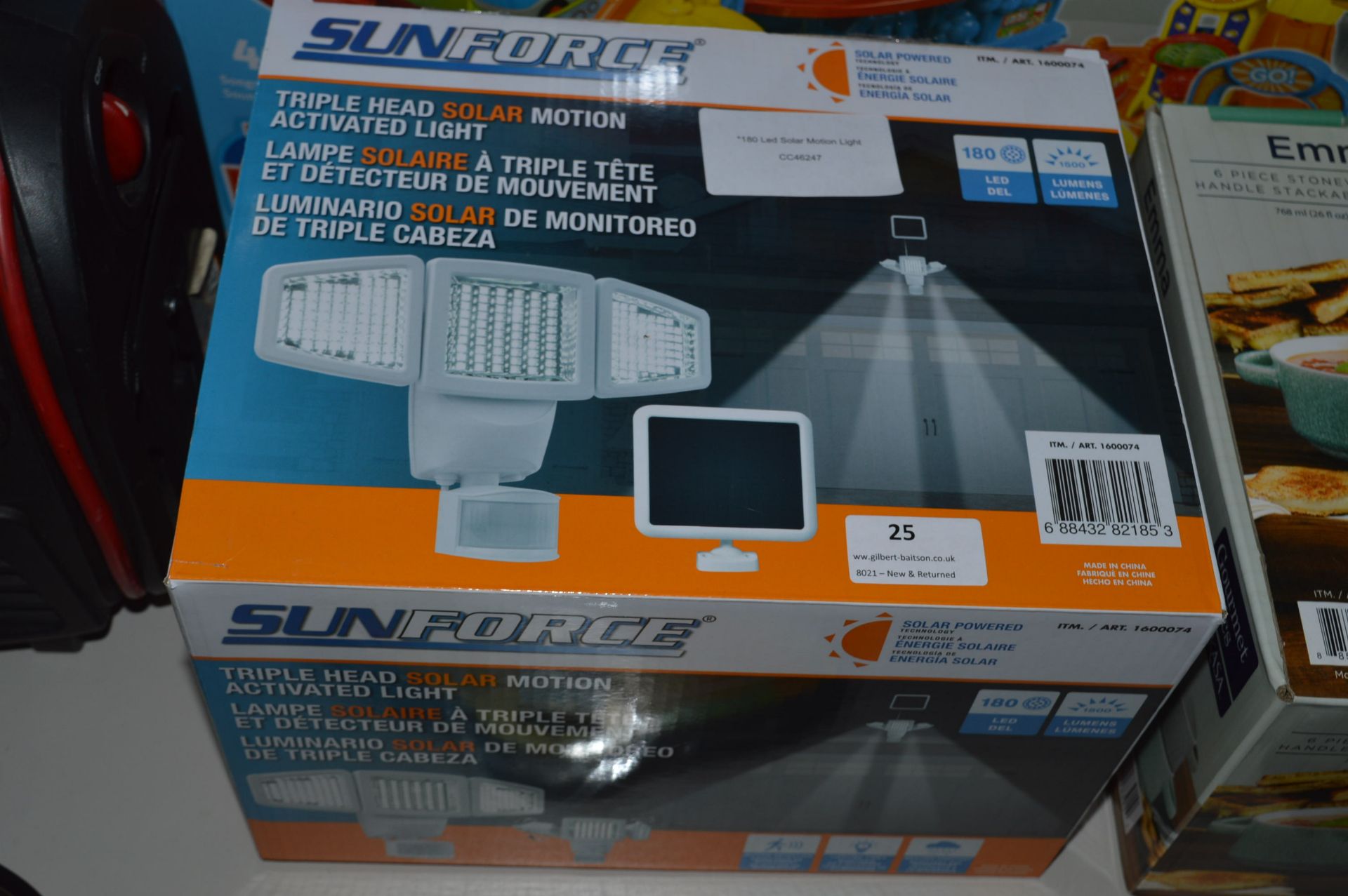 *Sunforce 180 LED Solar Motion Light - Image 2 of 2