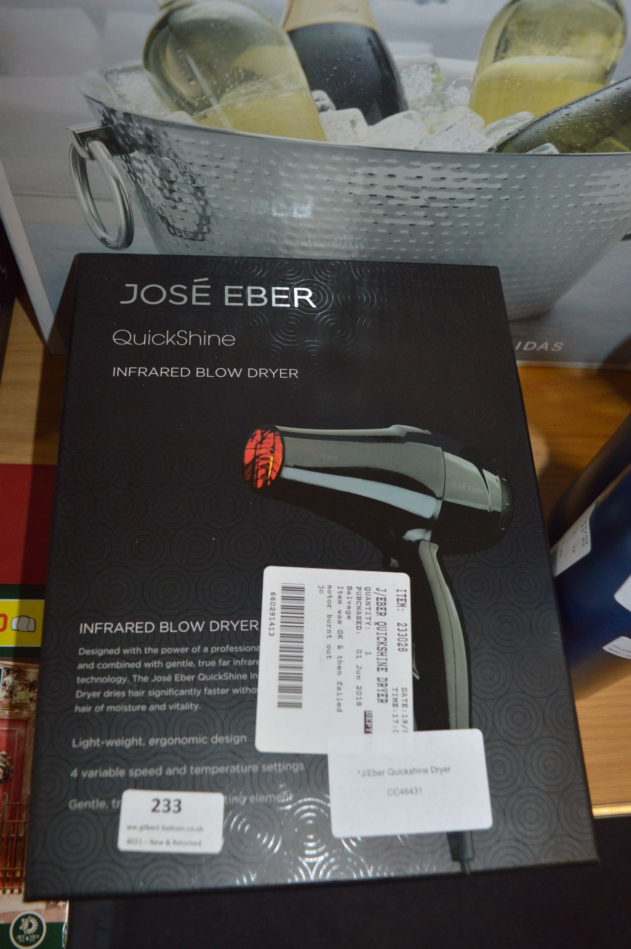 *Jose Eber Quickshine Dryer