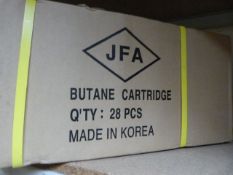 Box of Twenty Eight Butane Cartridges