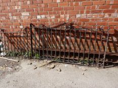 Three Piece Iron Gate