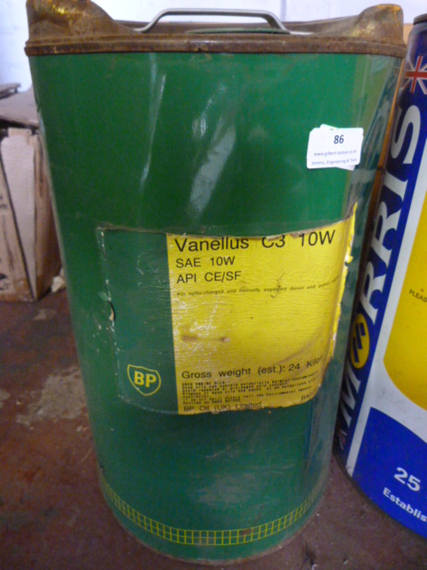 *25L of BP Vanellus C310W Oil