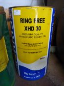 *25L of Ring Free XHD30 Engine Oil