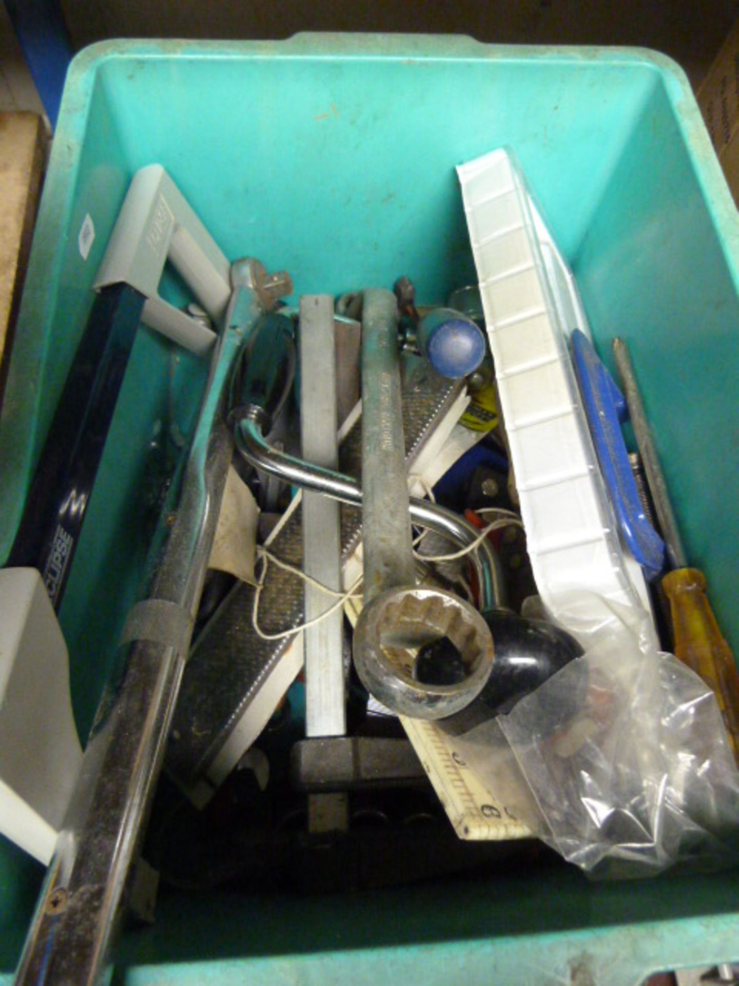 Box of Assorted Tools