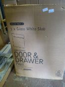 *600mm Gloss White Drawer 567x156mm and Door Front