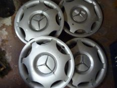 Set of Mercedes Wheel Trims