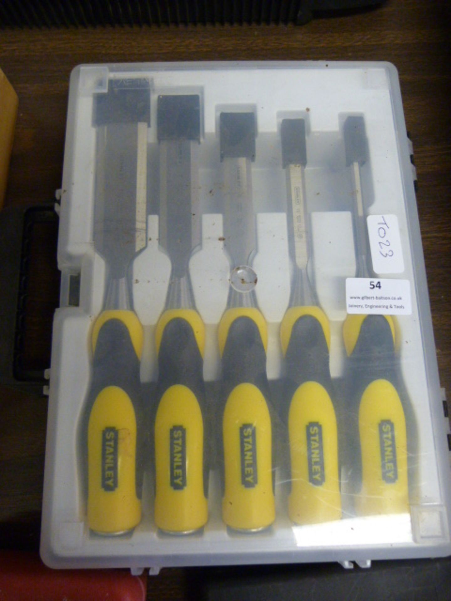 Set of Five Stanley Chisels