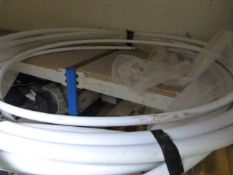 *Coil of Heavy Duty White Plastic Piping