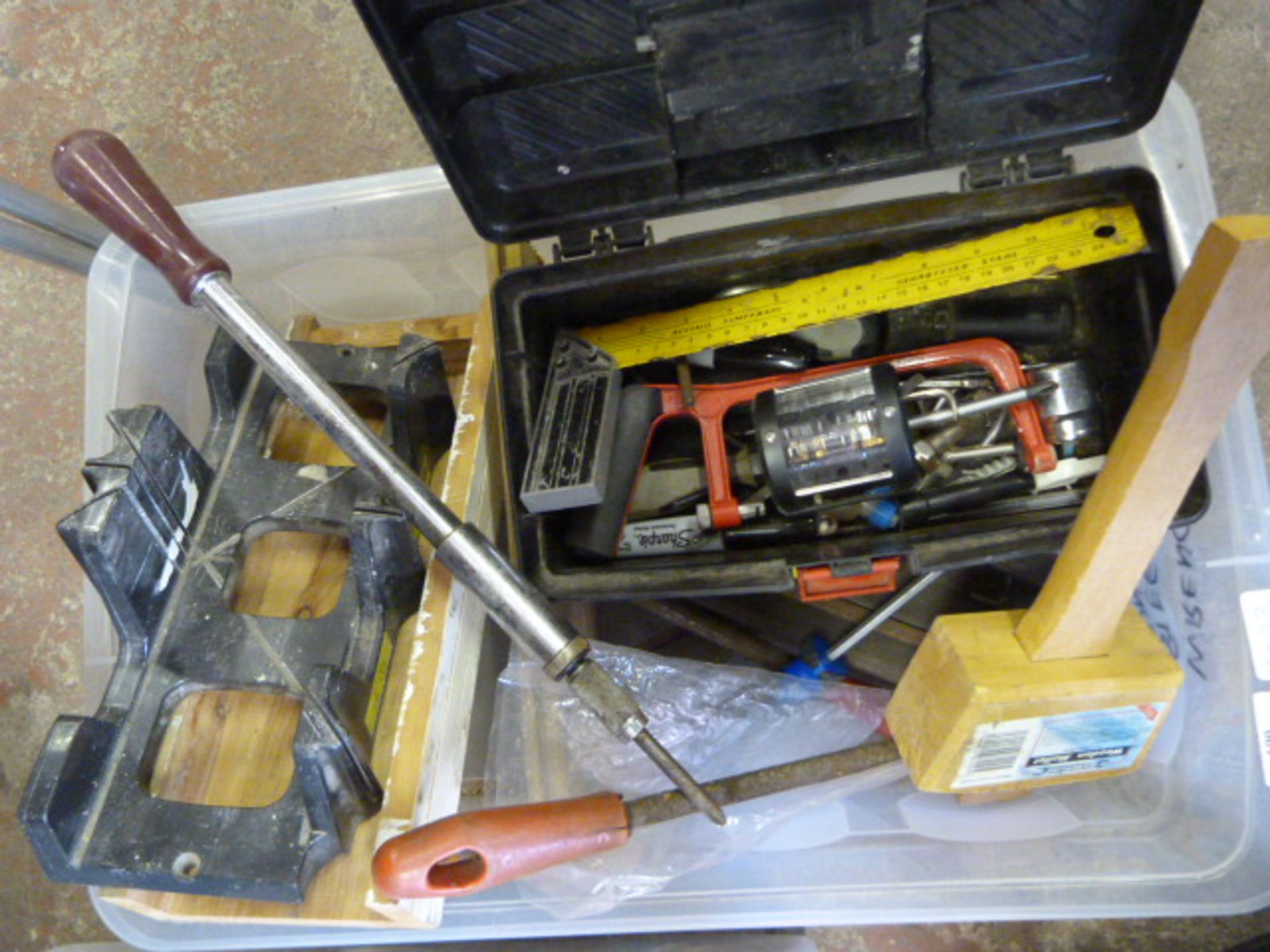 Box of Assorted Tools