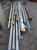 *Pallet of Aluminium Railing and Box Section