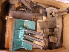 Small Box of Tools INcluding Record No.05 Plane, C