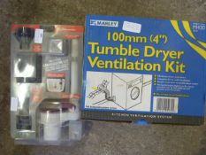 Toilet Cistern Conversion Kit and a Tumble Dryer V