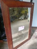 *Pine Framed Mirror 82x122cm