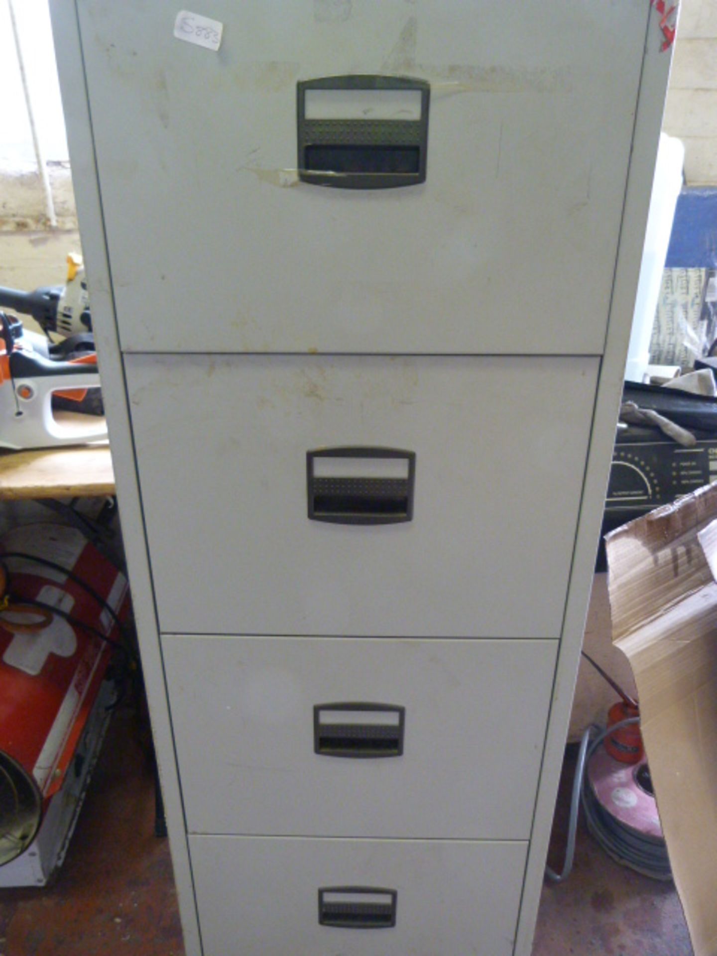 *Four Drawer Filing Cabinet