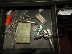 *Contents of Drawer; Miscellaneous Machine Tools