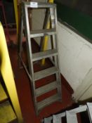 *Aluminium Five Tread Step Ladder