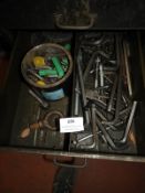 *Contents of Drawer; Assorted Allen Keys, Taps, Di