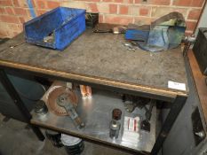 *Engineers Bench Fitted with Record Vice