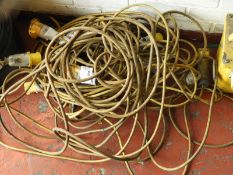 *Assorted 110v Extension Leads