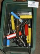 *Box Containing Assorted Milling and Drill Bits In
