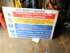 *Two Site Safety Notices