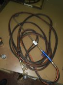 *Oxyacetylene Heating Torch with Pipes