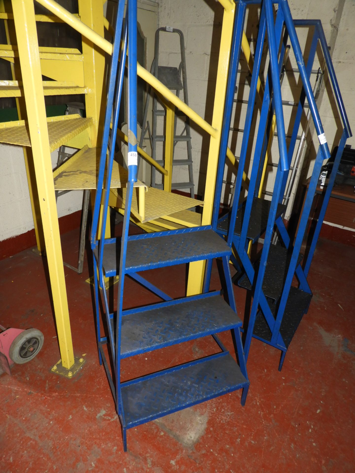 *Set of Three Tread Access Steps