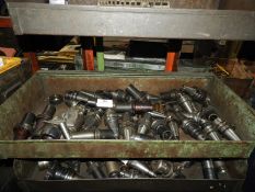 *Tray of 40 International Tool Holders and Tooling