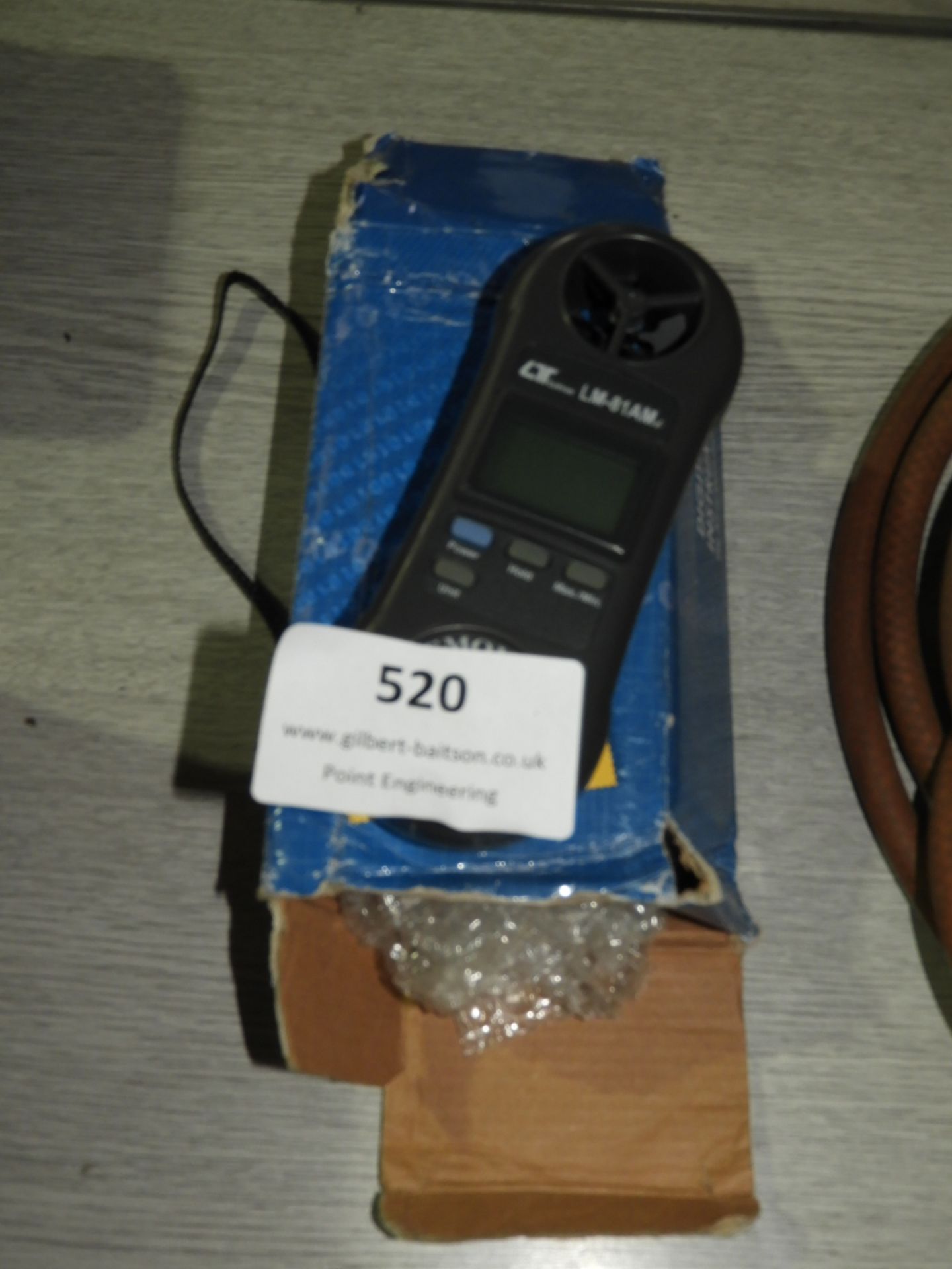 *Lutron LM-81AM Anemometer (Wind Speed Measure)
