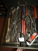 *Contents of Drawer; Assorted Morse Taper Drill Bi