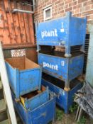 *Four Stackable Stillages 48x80x60 and Two Others