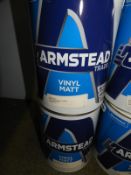 *2x5L of Armstead Vinyl Matt Emulsion Cameo-06C33