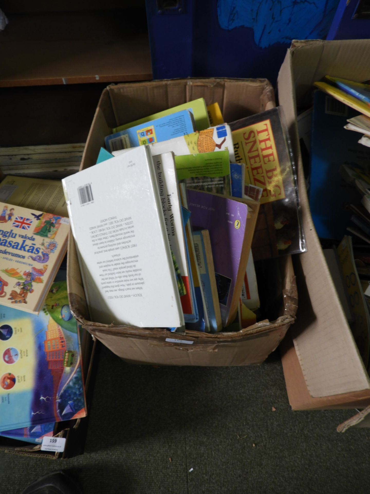 *Box of Children's Educational and Language Books