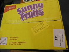 *3 Boxes Containing Whitworths Sunny Fruits