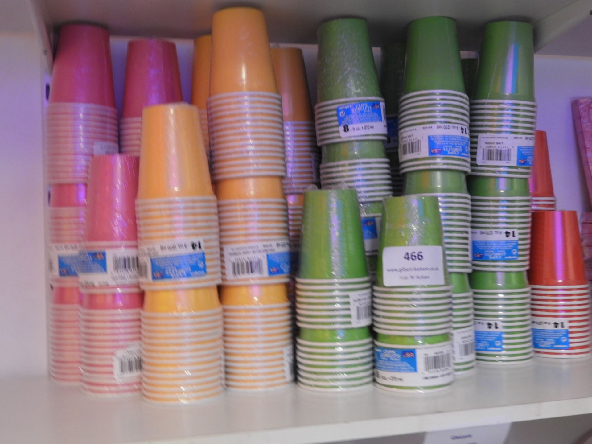 *Assorted Disposable Cups