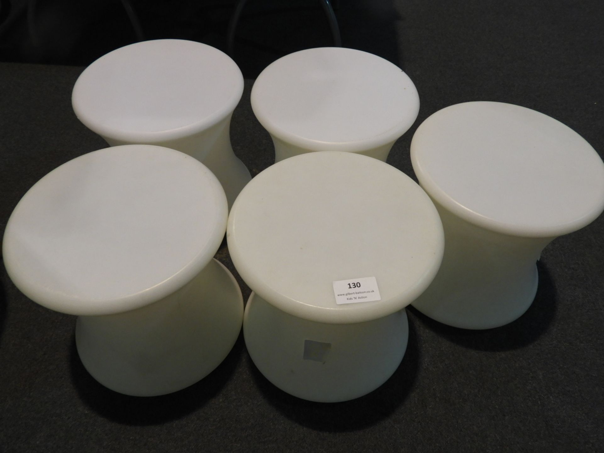 *5 Glow in the Dark Illuminated Stools - At Fault