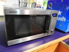 *Sharpe Stainless Steel Microwave Oven