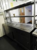 *Stainless Steel Electric Servery Unit with Wet We