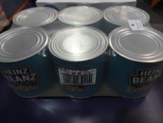*6 by 2.62 KG of Heinz Baked Beans